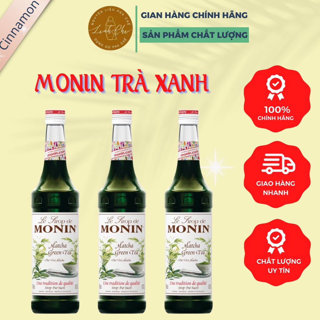 Siro Monin Matcha Green Tea 700ml