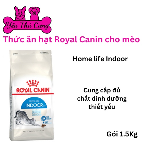 Hạt mèo Royal Canin Indoor 27 2Kg - Thức ăn mèo nhập chính hãng-YÊU THÚ CƯNG