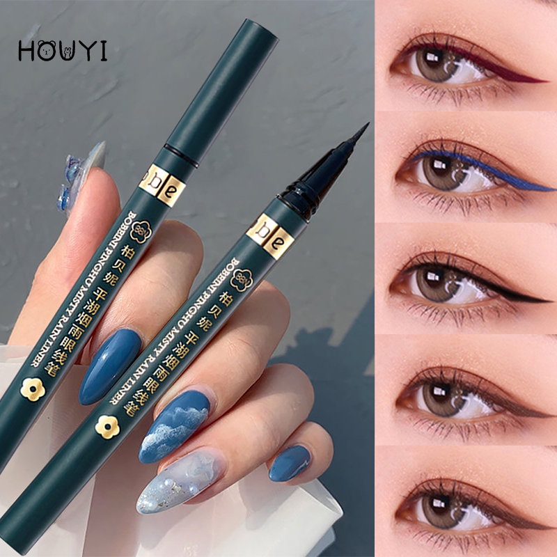 1 Bút Kẻ Mắt Dạng Lỏng Chống Nước Chống Mồ Hôi Lâu Phai / Kẻ Mắt Tự Nhiên Nhanh Khô