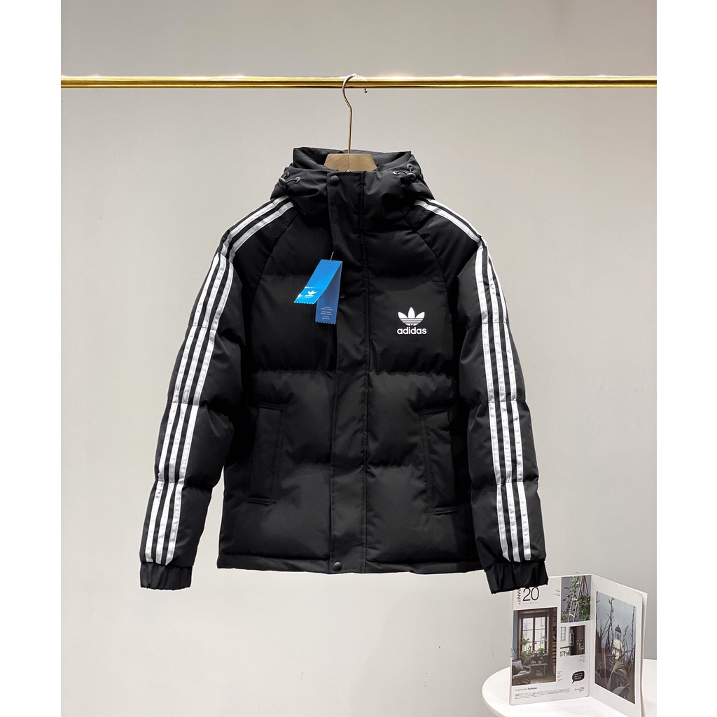 Áo Khoác Phao  Nam Cao Cấp Có Mũ Dài Tay Phong Cách Hàn Quốc Áo Jacket Nam New 2022 Hàng Quảng Châu Cao Cấp