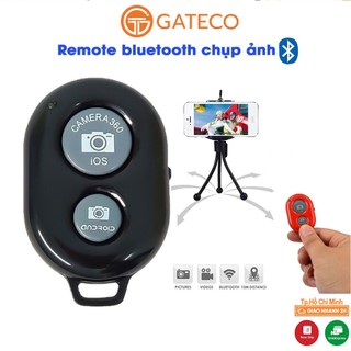 Remote chụp ảnh Bluetooth điều khiển chụp hình từ xa cho điện thoại di động Remote Wireless Bluetooth - GATECO