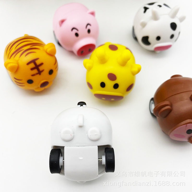 Xe Thú Mini Chạy Cót Hình Động Vật Siêu Dễ Thương Cho Bé HÀNG LOẠI 1