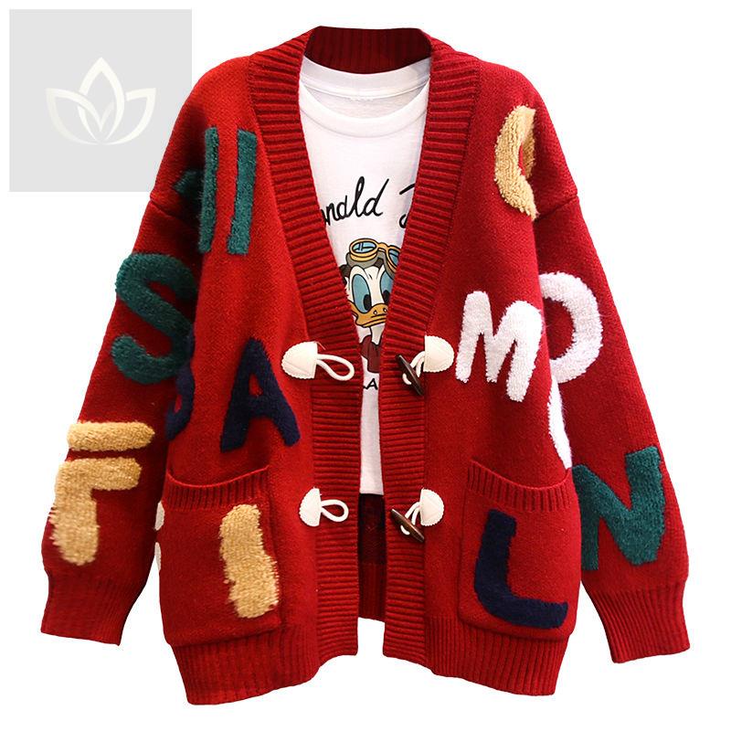 ❤️ Áo Khoác cardigan Dệt Kim Dáng Rộng Phong Cách Hàn Quốc Cho Nữ