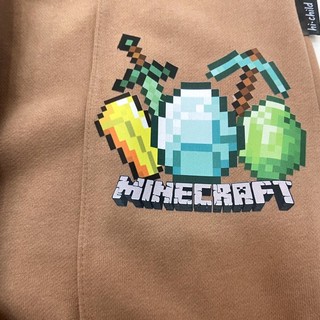 Quần nỉ da cá Minecraft cho bé trai