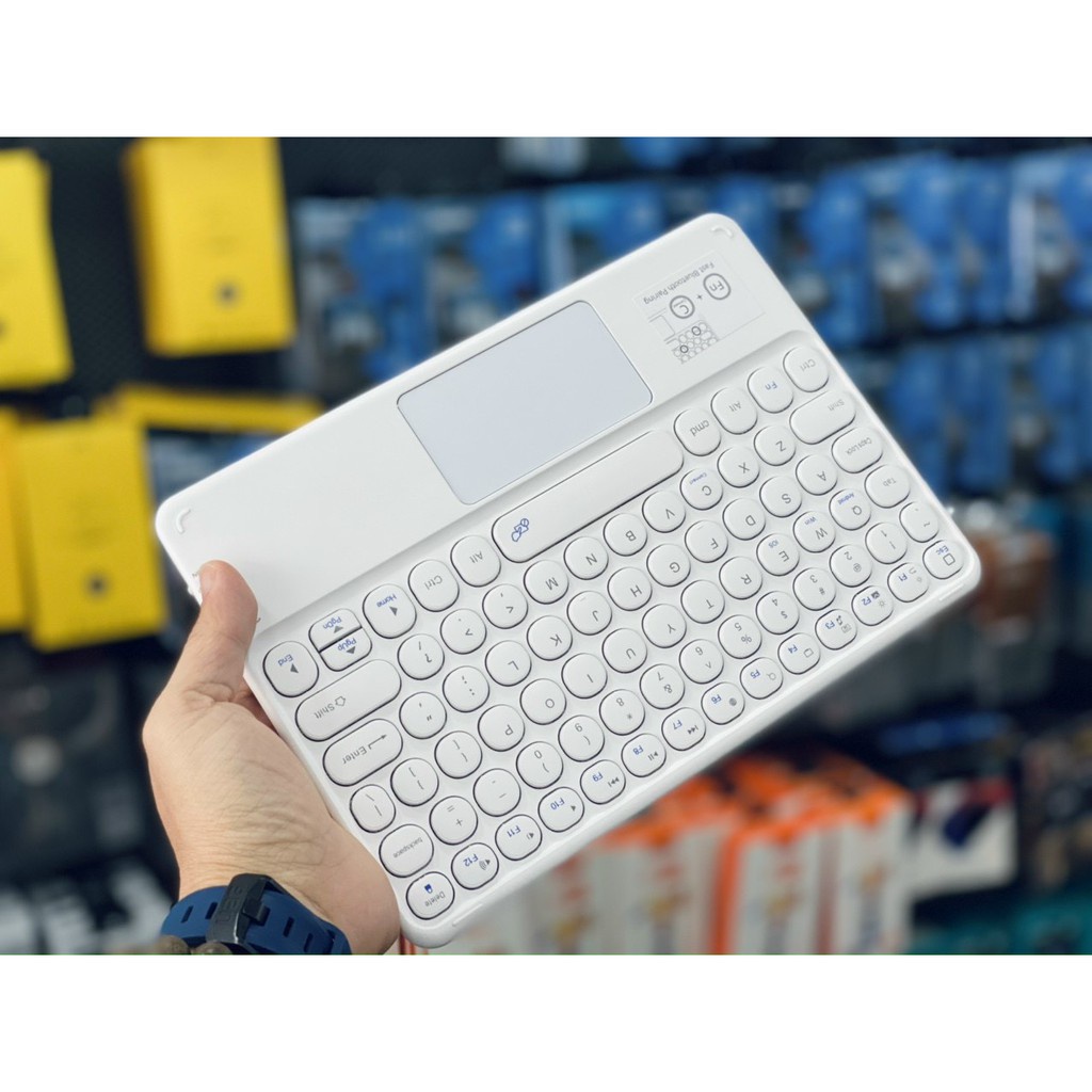 Bàn phím Bluetooth 5.0 tích hợp touchpad hiệu Coteetci Portable biến iPad máy tính bảng thành Laptop