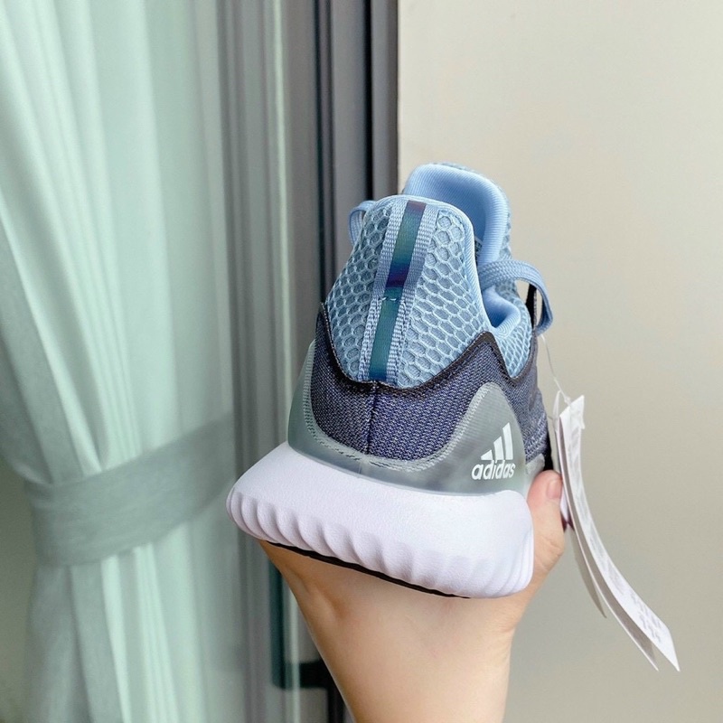 Sale off Giầy alpha bounce kem tím cao cấp fullbox