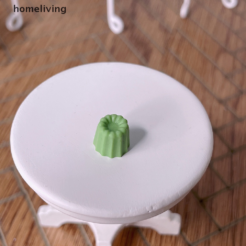 Set 2 Mô Hình Món Tráng Miệng Mini Tỉ Lệ 1: 12 Dùng Để Trang Trí Nhà Búp Bê