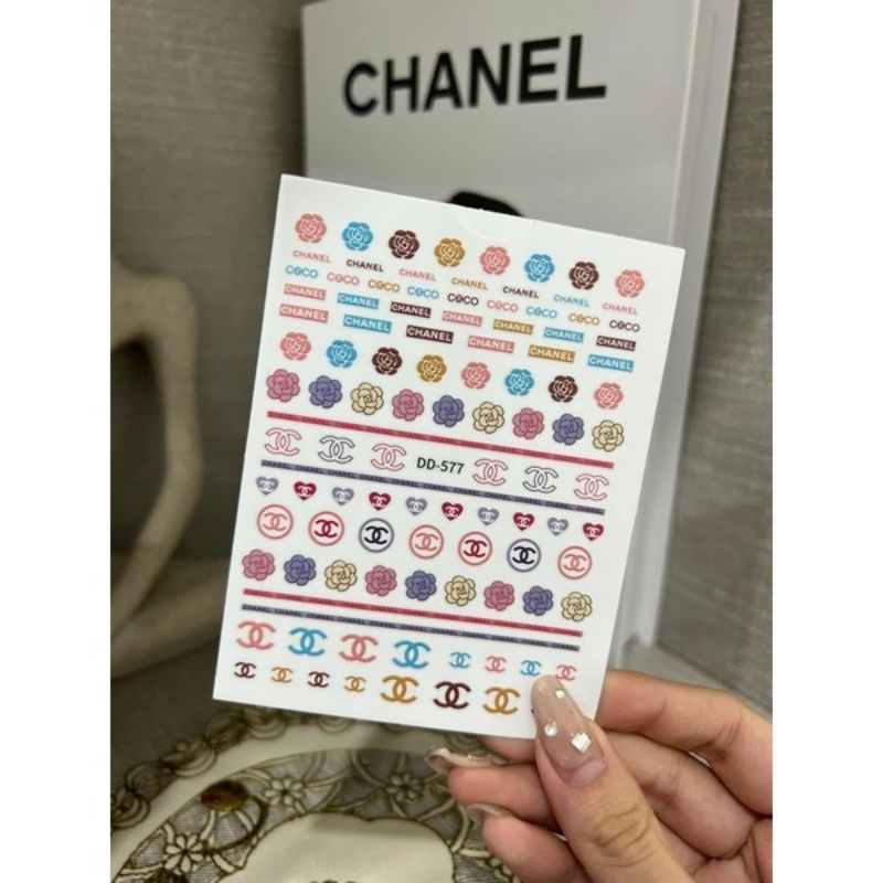 Sticker dán móng tay, trang trí móng