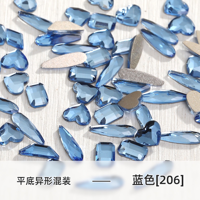 Mũi Khoan Kính Đá Phẳng Màu Hồng Dùng Trang Trí Móng Tay DIY