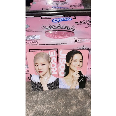 Card oreo bo góc random Blackpink