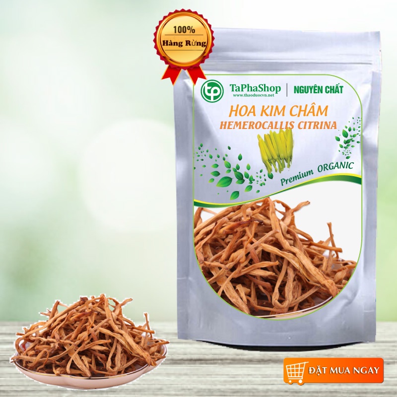 Hoa Kim Châm Khô 100g Nguyên Chất