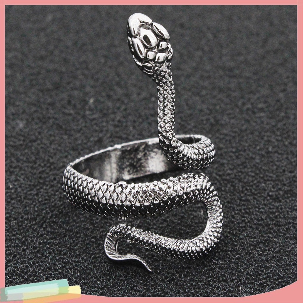 Nhẫn hợp kim hình rắn độc đáo thời trang cho nữ