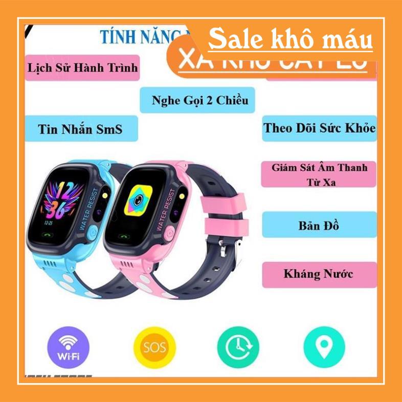 Đồng hồ thông thái trẻ con Y92 xác định cảm biến không thấm nước nghe gọi 2D nhiều người ưa chuộng Việt -WIFi
