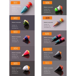 Bộ 3 Phao Câu Cá Hình Tôm Nhiều Kích Cỡ