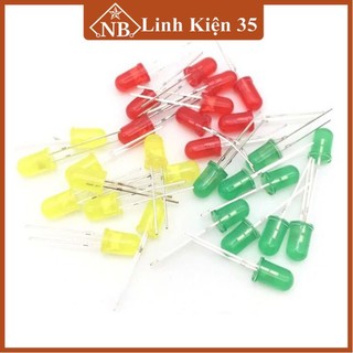Gói 10 con led các loại phi 5