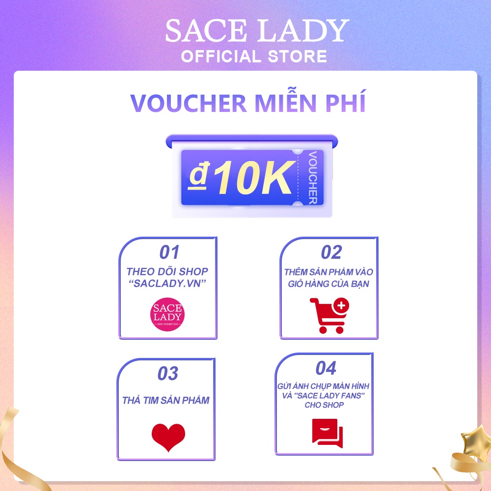 SACE LADY  son môi tự nhiên lên màu chuẩn 4g | BigBuy360 - bigbuy360.vn