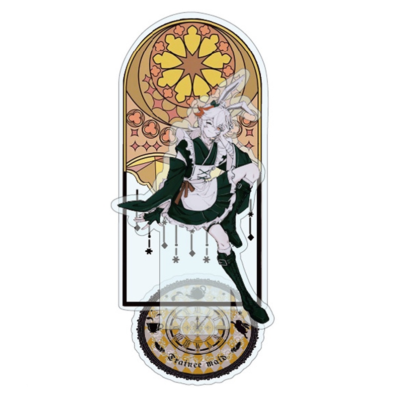 Tmdbyx Mô Hình Anime Genshin Va Chạm Diluc Venti Klee Zhongli Bằng Acrylic Trang Trí Bàn Làm Việc Có Móc Khóa