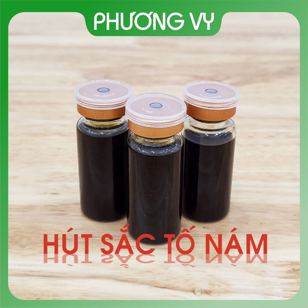 10ml HÚT SẮC TỐ ĐEN, nước đi nám, tẩy nám, căng mịn sáng bóng, làm trắng da, mỹ phẩm peel da.