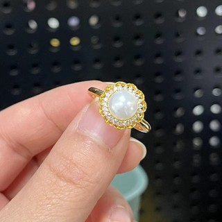 Nhẫn Ngọc Trai Tự Nhiên Cho Nữ