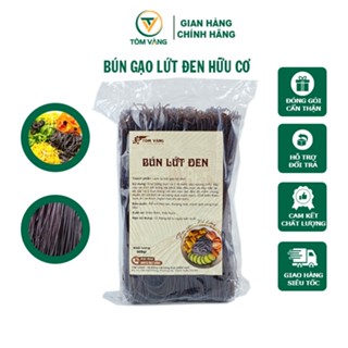 Bún Gạo Lứt Đen Hữu Cơ Tôm Vàng  Ăn Kiêng - Healthy - Eatclean - Tiểu Đường - Thực Dưỡng