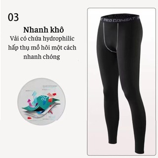 Quần body Pro Combat co dãn hàng nhập khẩu