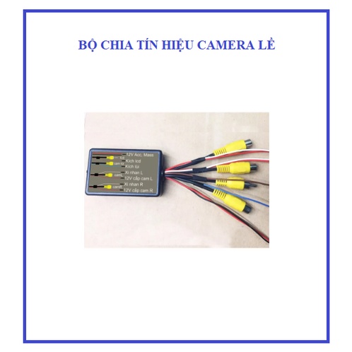 Bộ chia cam lề, màn hình ô tô, camera lùi