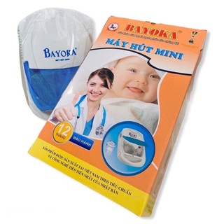 Máy hút dịch mũi trẻ em-Máy hút dịch mini Bayoka VN