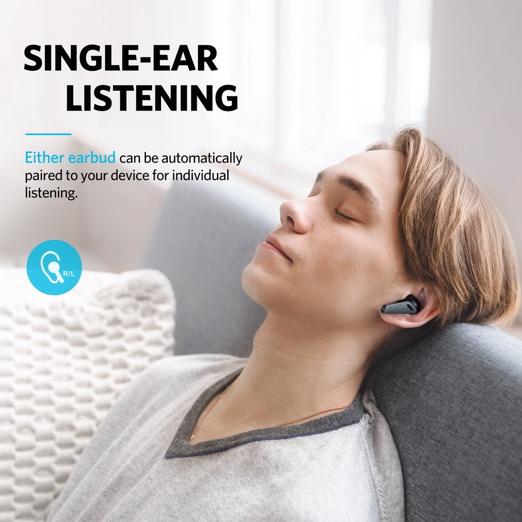 Tai nghe True Wireless EarFun Air Pro Chống ồn ANC thời gian nghe 9h, Chống nước IPX5,