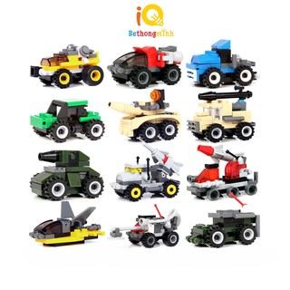 Đồ chơi lắp ráp mini BeThongMinh nhiều chủ đề cho bé tập xếp hình sáng tạo và phát triển trí tuệ