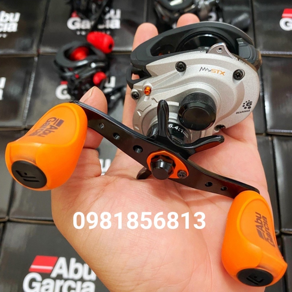 Máy câu ngang Abu Garcia Max STX tay trái cao câp chính hãng