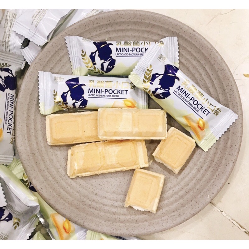 Bánh xốp Nhân Sữa Chua