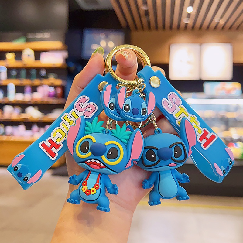 Móc Khóa Hình Nhân Vật Lilo & Stitch Dễ Thương