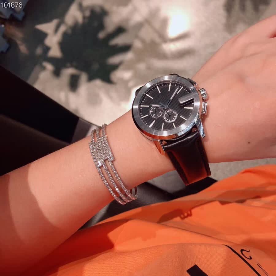 Đồng hồ nam G-chrono YA101.2 , dây da , size 44mm