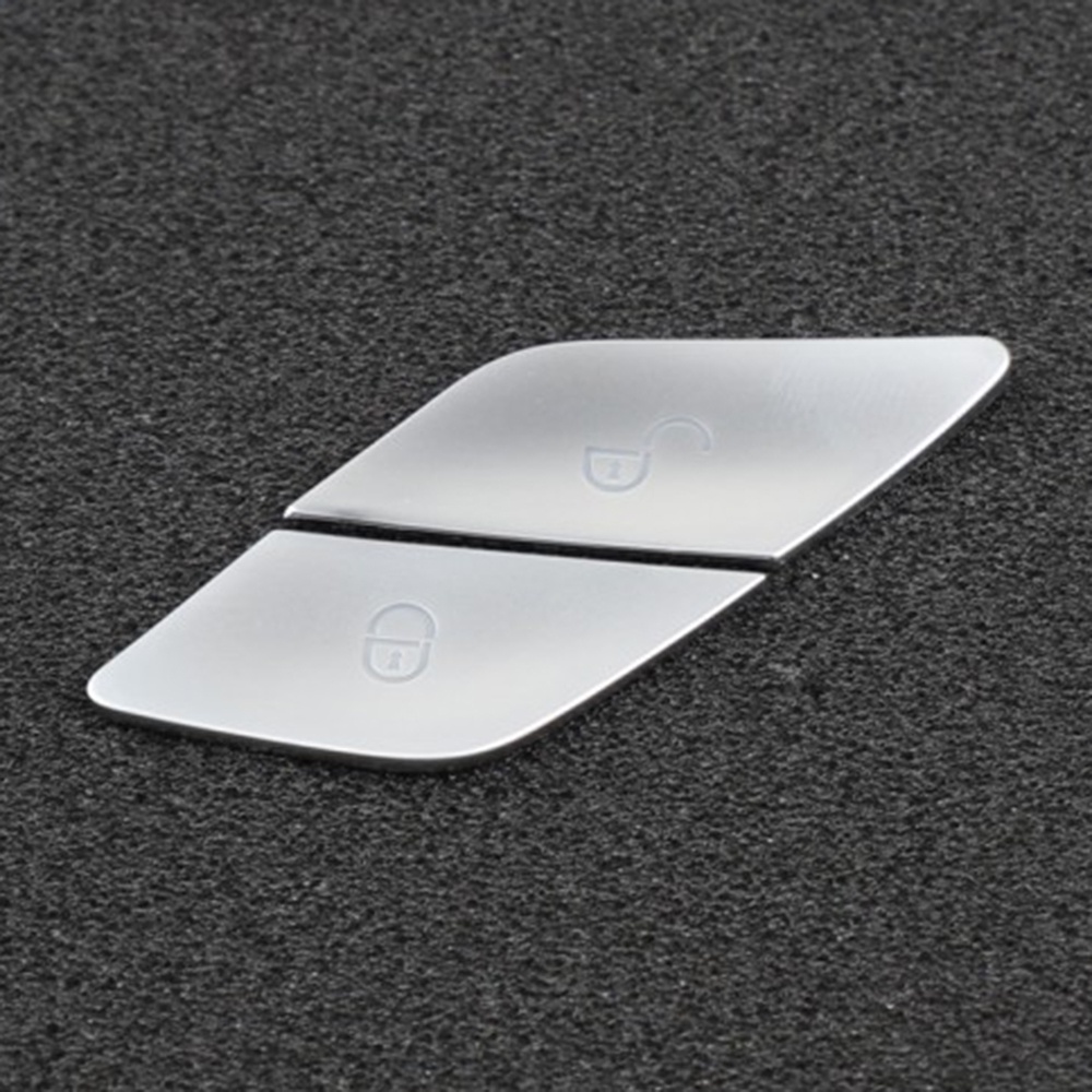 Ốp Bảo Vệ Nút Bấm Khóa Cửa Dành Cho Xe Hơi Mercedes-Benz C E GLC Class W205 W213 X253