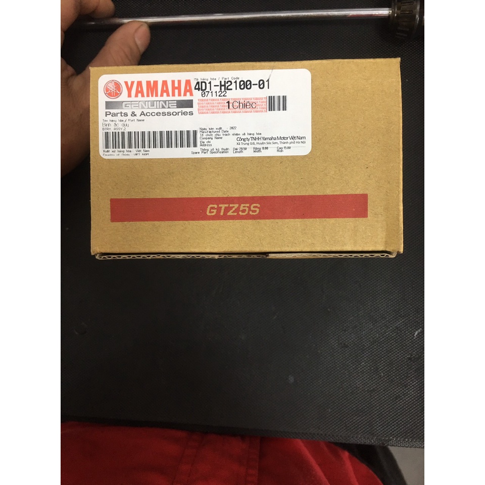 Bình ắc quy xe yamaha, hàng chính hãng