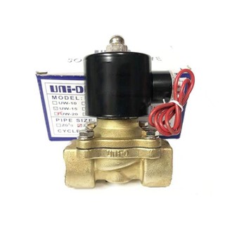 VAN ĐIỆN TỪ UNI-D UW-15 ren 21MM