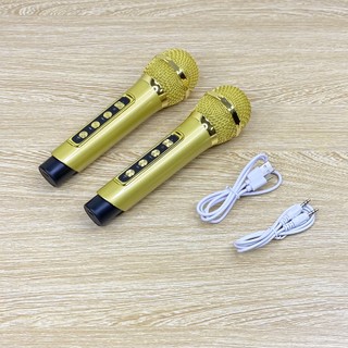 Loa Karaoke Bluetooth YS-202 Kèm 2 Micro Không Dây