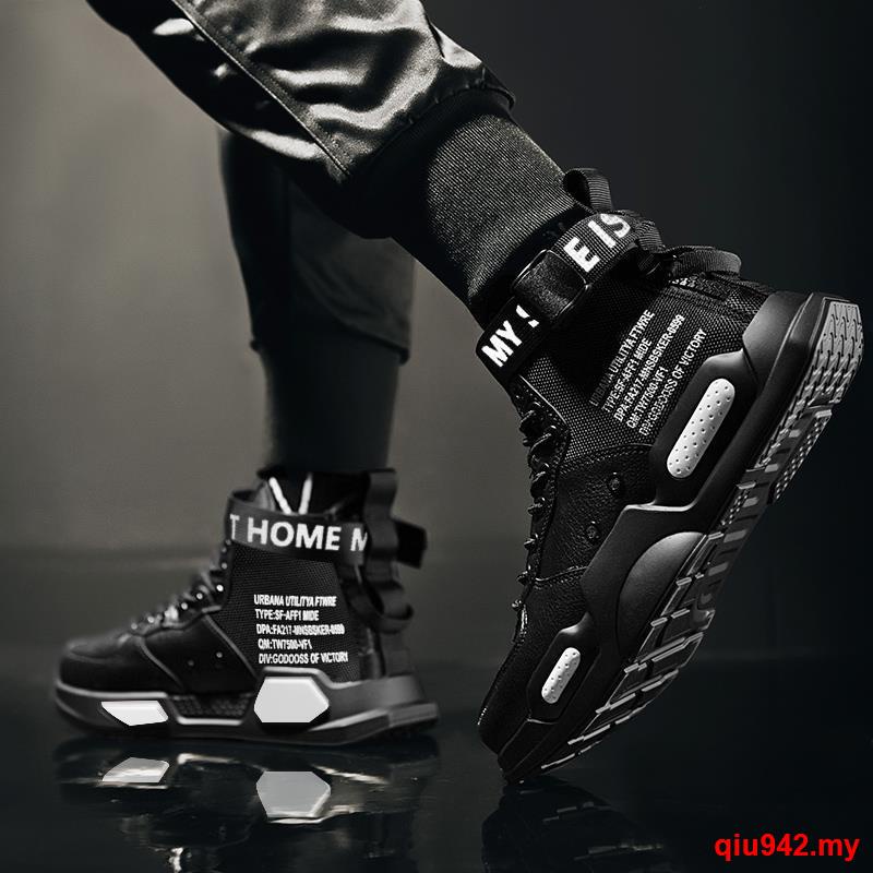 Giày Thể Thao Air Force Cổ Cao In Hình Venom Phong Cách Hip Hop Cho Cặp Đôi