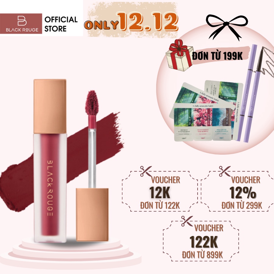 Son Kem Black Rouge Air Fit Velvet Tint Ver 5 36,8 g