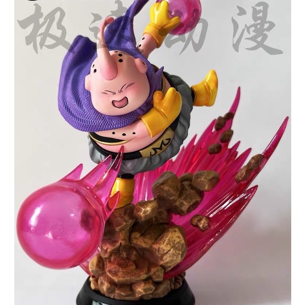 Mô hình Ma Bư Majin Buu ném chưởng đáng yêu nhân vật Dragon Ball 7 viên ngọc rồng