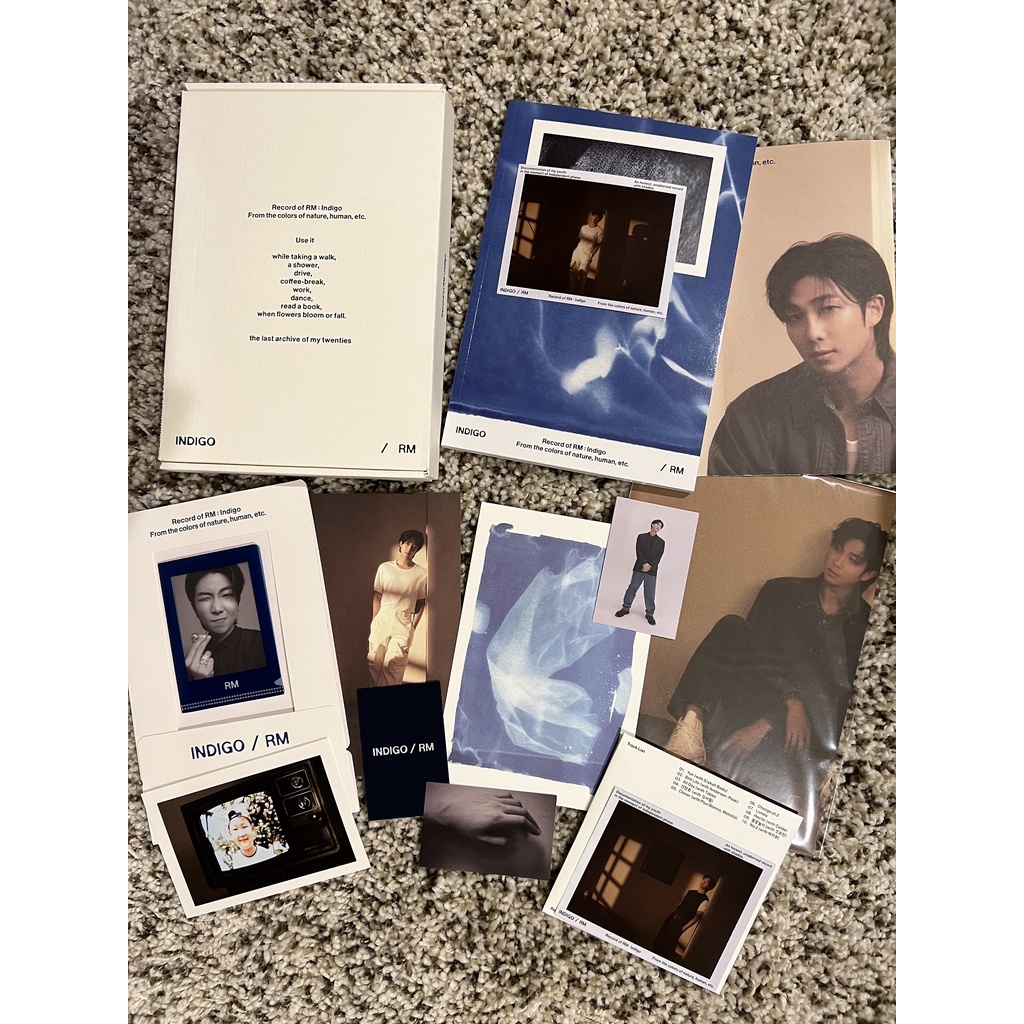 Album Solo RM - INDIGO có sẵn