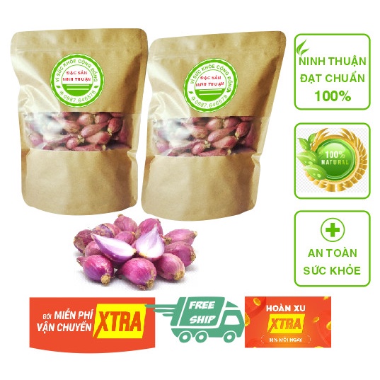 Hành Tím Phan Rang 1kg (thu hoạch trực tiếp tại vườn không qua trung gian)