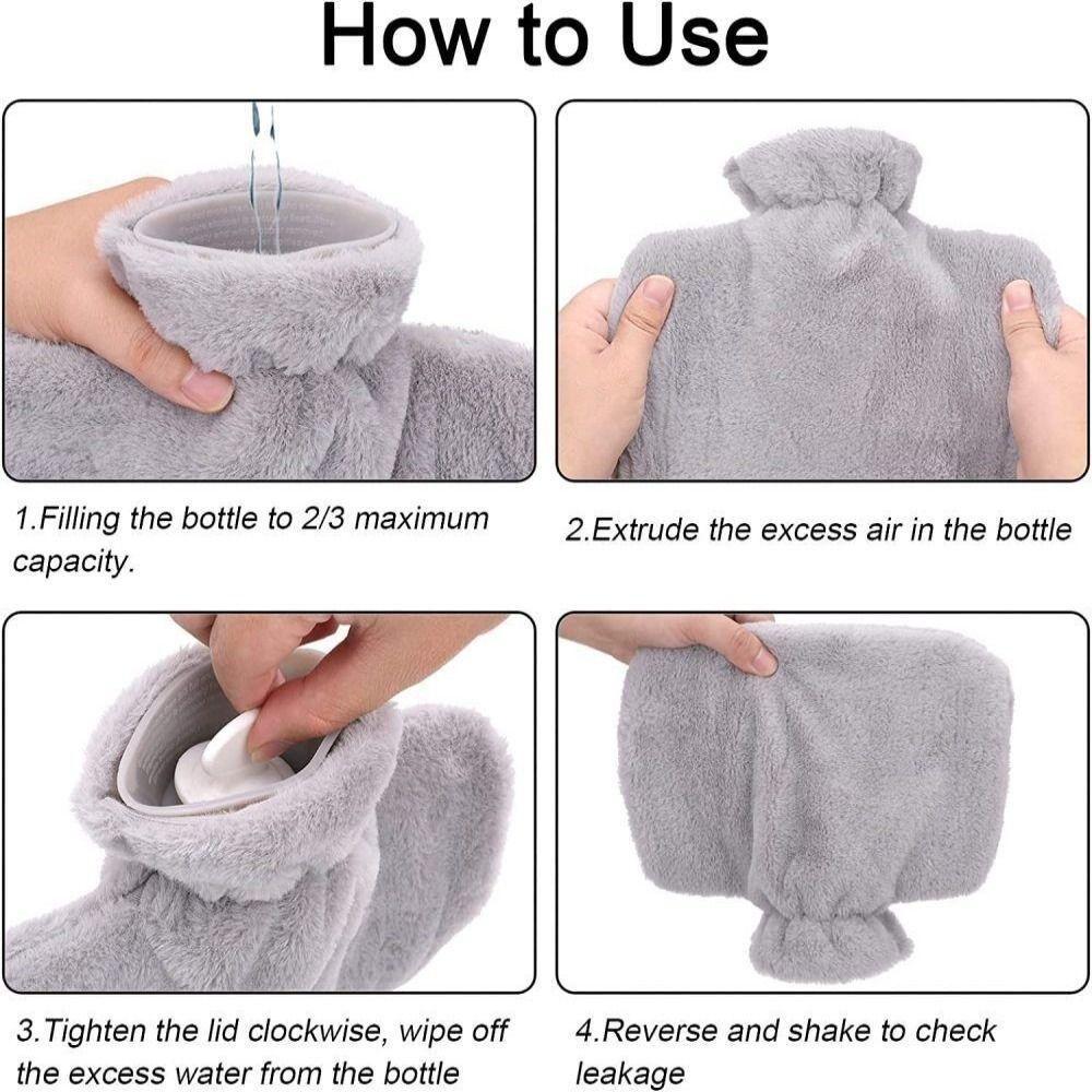 YOLA Bình Đựng Nước Nóng Giữ Ấm Tay Mùa Đông 1500ml