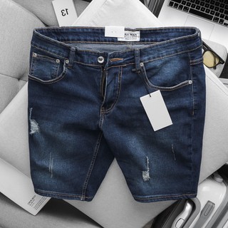 Quần Short Nam Denim Jean co giãn hàng VNXK cao cấp