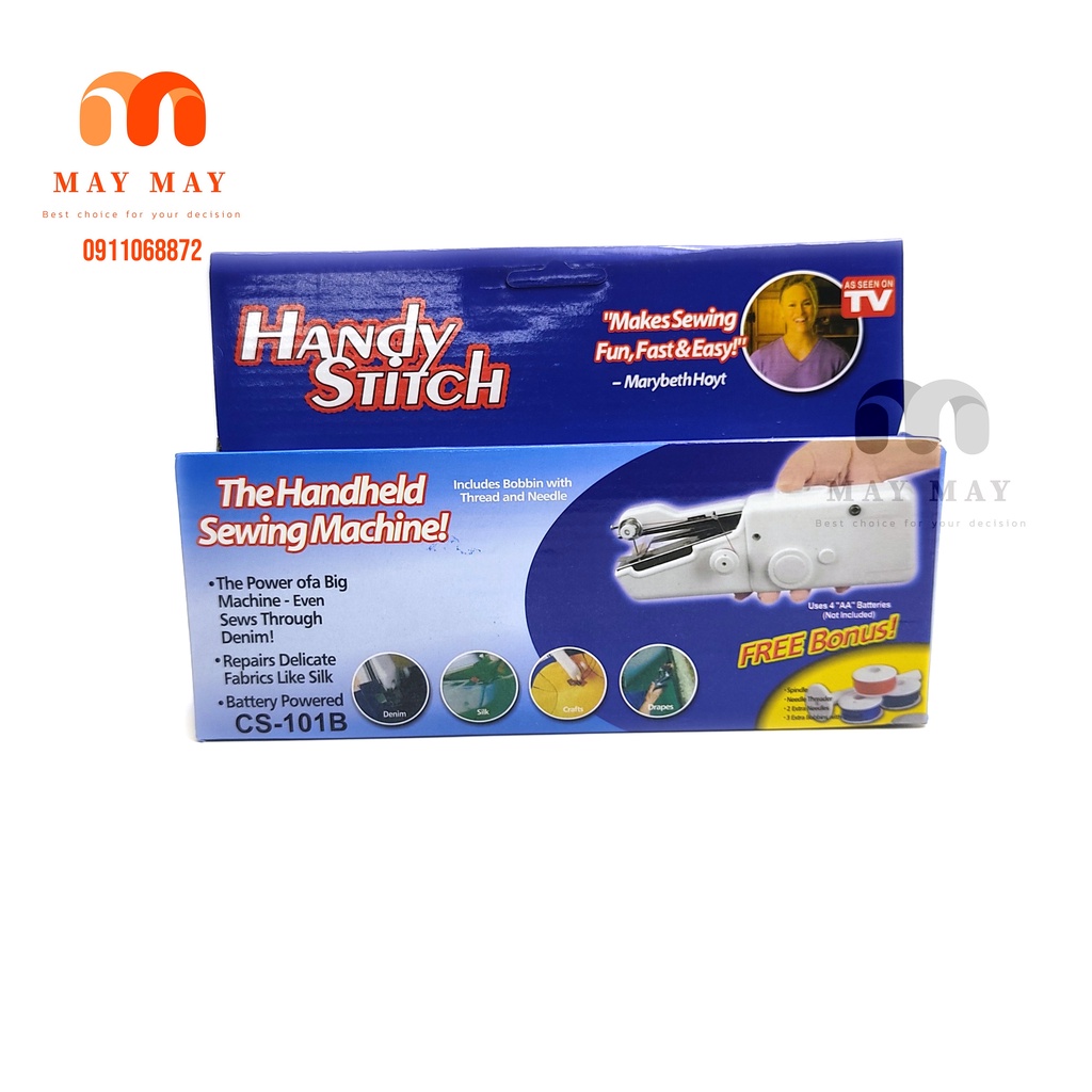 Máy khâu mini cầm tay Handy Stitch &gt; Máy may cầm tay mini gia đình
