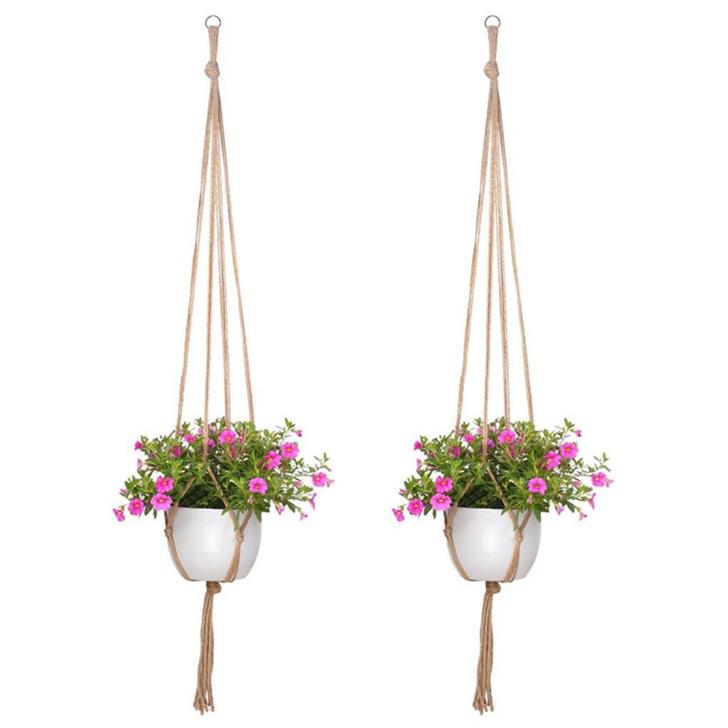 Bộ Giá Đỡ Chậu Hoa Bằng Cotton Handmade 3 Kích Cỡ Để Lựa Chọn