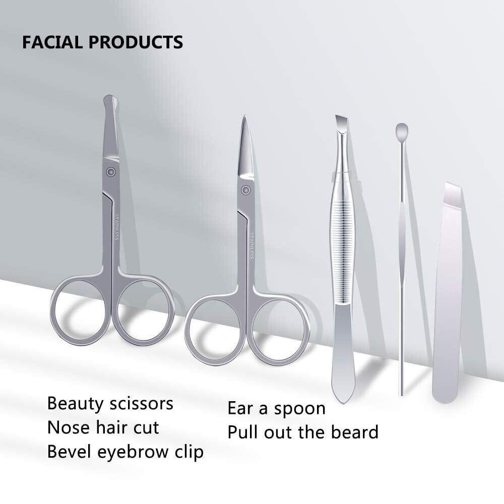 MELODG Set 26 / 26 Dụng Cụ Làm Móng Bằng Thép Không Gỉ