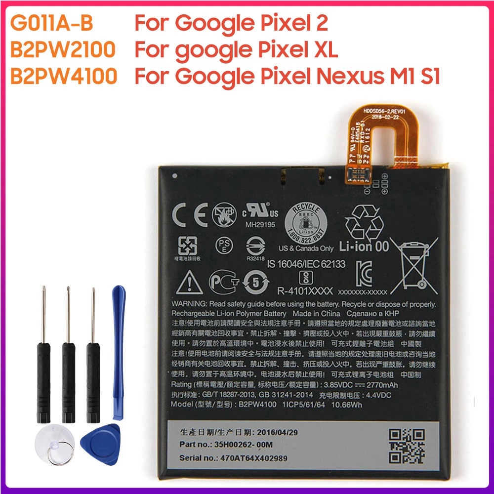 Pin Google Pixel 2 (B2PW4100) bảo hành đổi mới