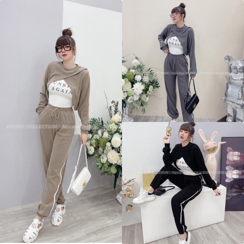 set bộ quần áo crtop cá tính