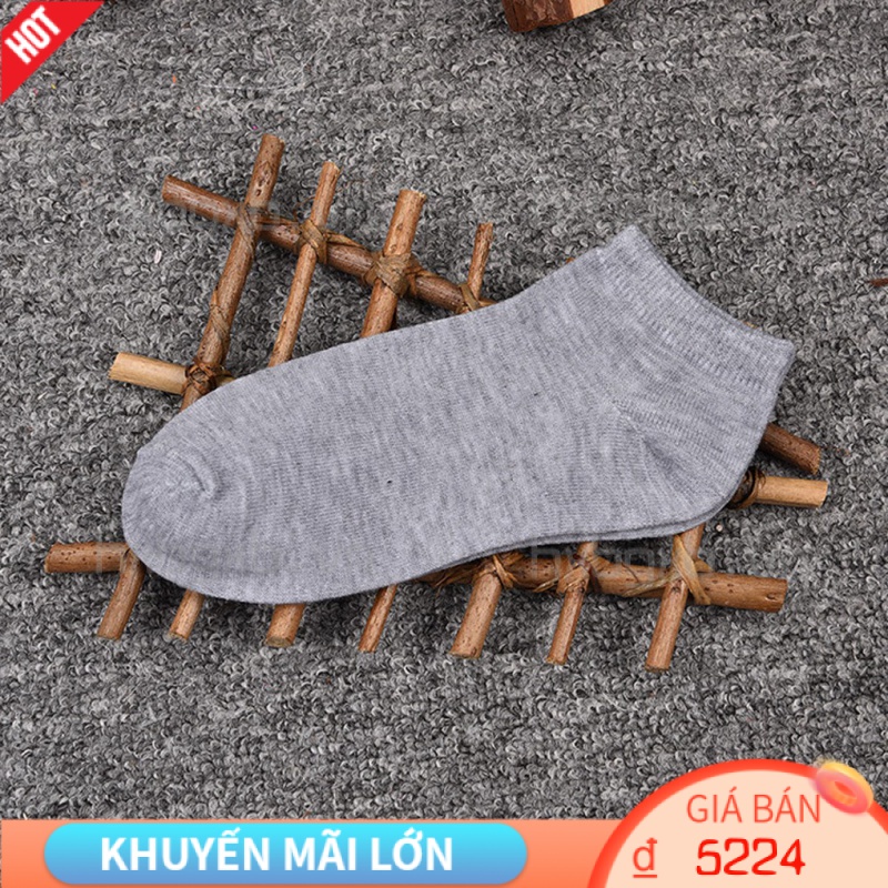 Tất Cotton Thể Thao Chống Trượt Cho Nam